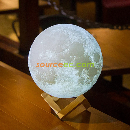 3D打印月球燈