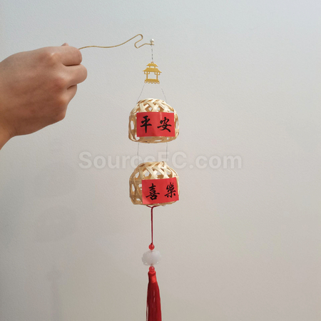 客製化竹編小燈籠禮品