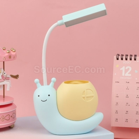 客製化卡通LED充電檯燈禮品