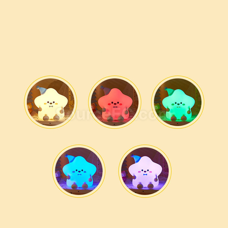 客製化星星小夜燈/拍拍燈禮品