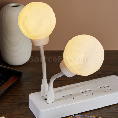 客製化智慧語音控制聲控小夜燈usb插電禮品