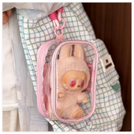 客製化可裝卡片透明娃包禮品