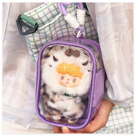 客製化可裝卡片透明娃包禮品