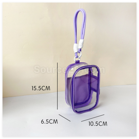 客製化可裝卡片透明娃包禮品