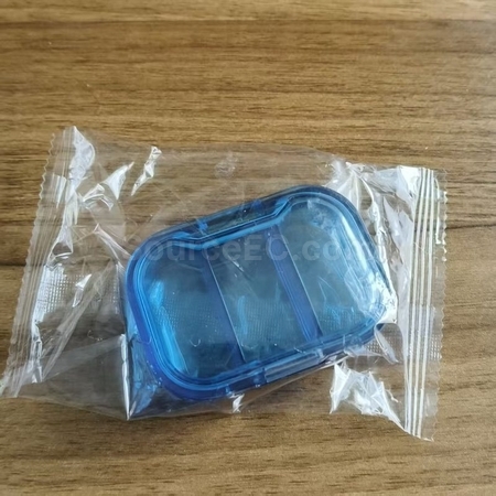 客製化行動式3格藥丸分裝盒禮品