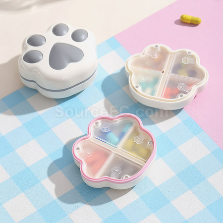 客製化貓爪一週7天八格藥盒禮品