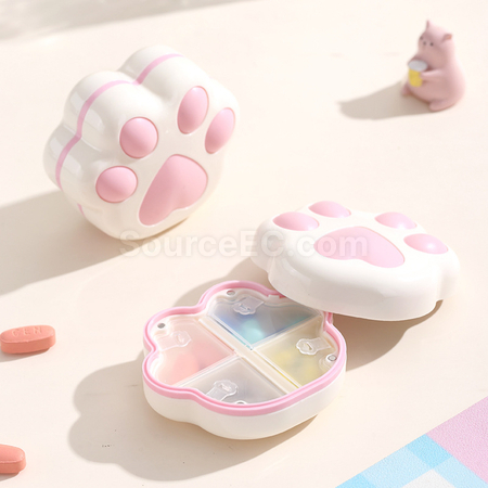 客製化貓爪一週7天八格藥盒禮品