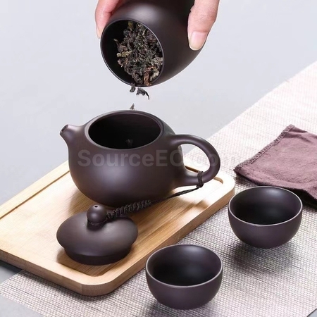 客製化紫砂旅行茶具套組禮品