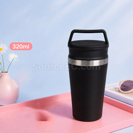 客製化手提隨行咖啡杯不鏽鋼保溫杯禮品