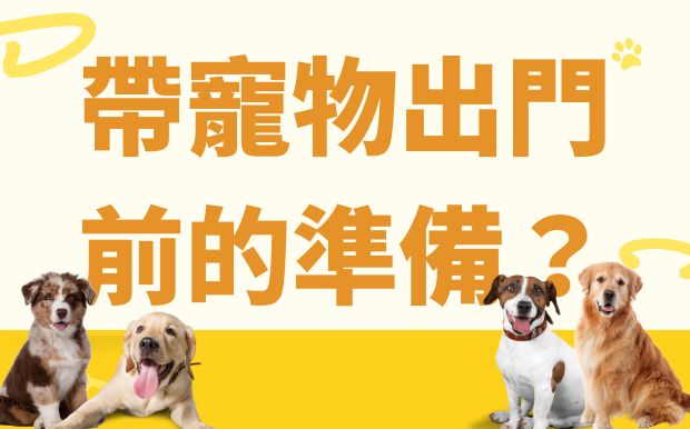 寵物友好不是縱容！帶寵物出門前要做什麼準備？