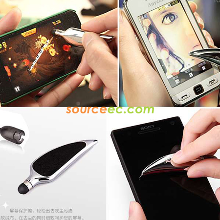 客製化葉子觸屏筆禮品