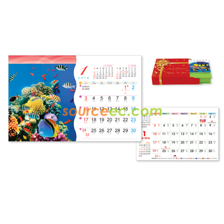 客製化座檯月曆禮品