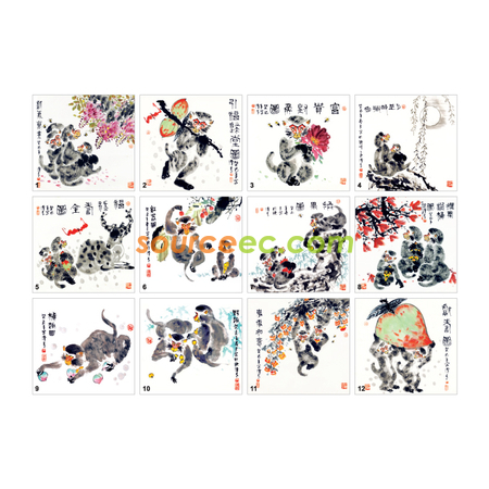 客製化座檯月曆禮品
