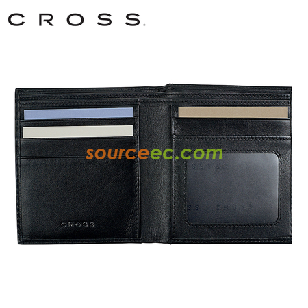 客製化Cross 雙折式證照皮夾禮品
