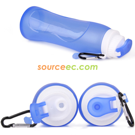 客製化500ML矽膠運動水樽禮品