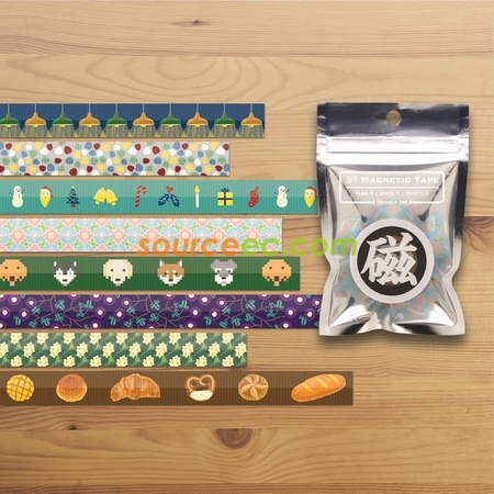 客製化圖紋橡膠磁鐵膠帶 禮品