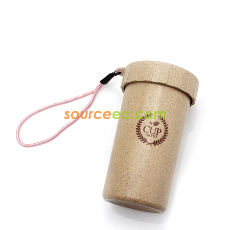 客製化360ML 麥稈廣告杯禮品