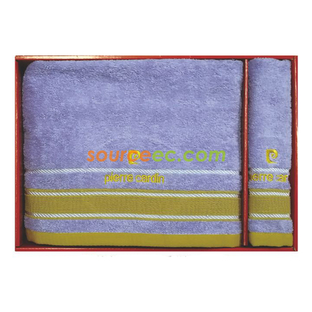 客製化緞條刺繡毛巾禮盒禮品