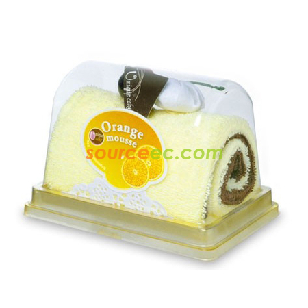 客製化瑞士捲蛋糕毛巾/兩入禮品