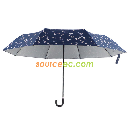 客製化三褶客製雨傘彎柄禮品