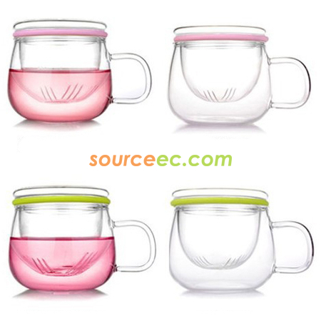 客製化玻璃泡茶杯禮品