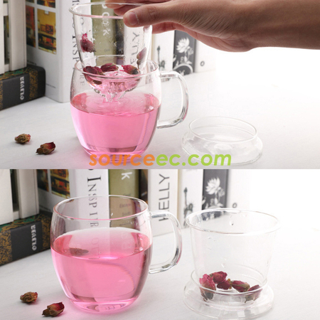 客製化玻璃泡茶杯禮品