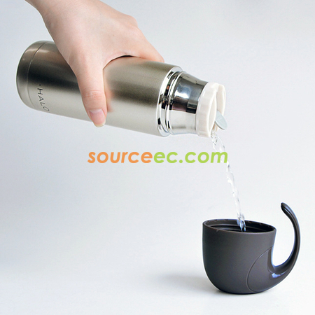 客製化350ML 創意手提客製化保溫杯禮品