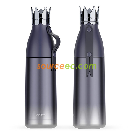 客製化350ML 皇冠不鏽鋼保溫杯禮品