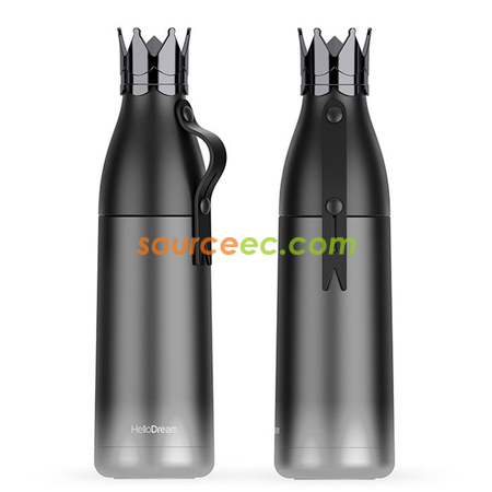 客製化350ML 皇冠不鏽鋼保溫杯禮品