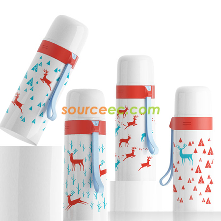 客製化350ML 小鹿不鏽鋼保溫杯禮品