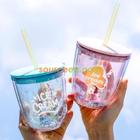 客製化塑膠吸管杯禮品
