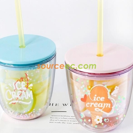 客製化塑膠吸管杯禮品