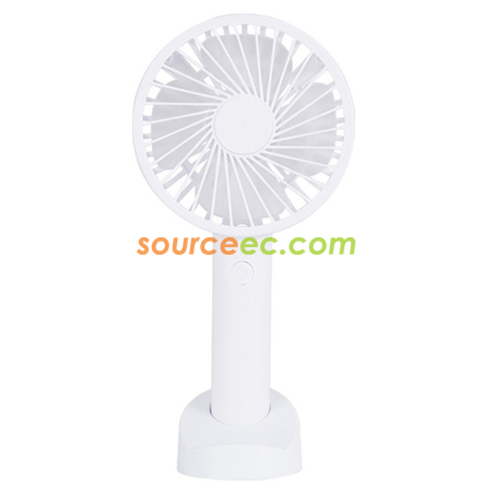 客製化USB充電手機支架手持電風扇禮品