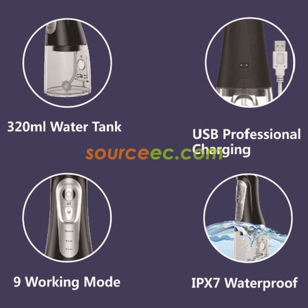 客製化攜帶式電動水牙線禮品
