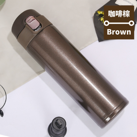 客製化304不鏽鋼彈蓋保溫瓶禮品