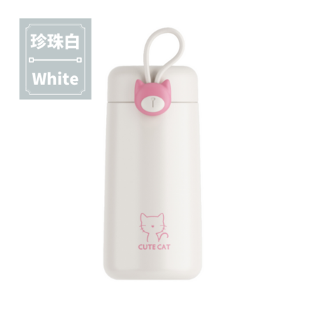 客製化卡通提繩客製化保溫瓶禮品