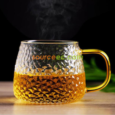 客製化雪點錘紋泡茶杯禮品
