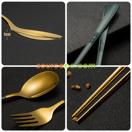 客製化不銹鋼餐具套裝禮品