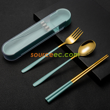 客製化不銹鋼餐具套裝禮品