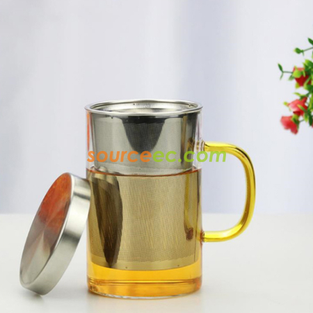 客製化玻璃泡茶杯禮品
