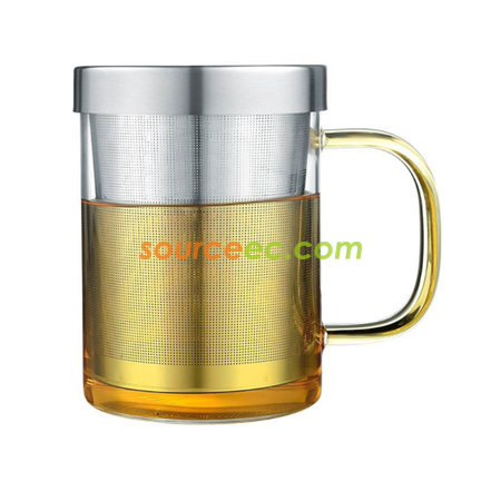 客製化玻璃泡茶杯禮品