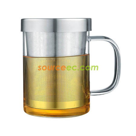 客製化玻璃泡茶杯禮品