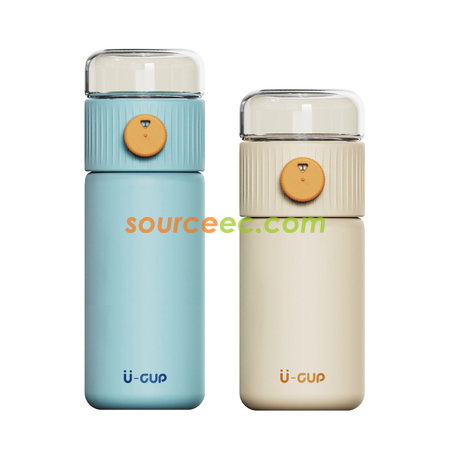 客製化便攜式茶水分離客製化保溫瓶禮品