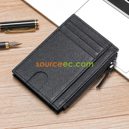 客製化真皮防磁零錢包禮品