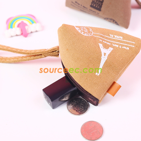 客製化復古粽子鎖匙零錢包禮品
