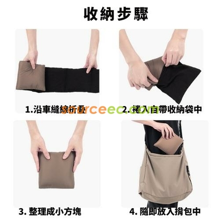 客製化日系簡約口袋羽絨棉圍巾禮品