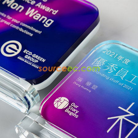 客製化白玉水晶獎座禮品