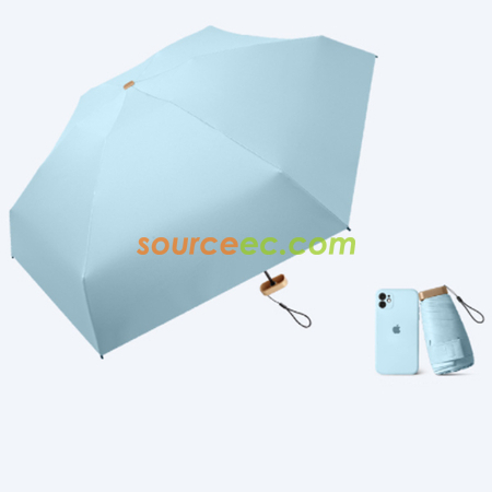客製化六摺迷你口袋傘禮品