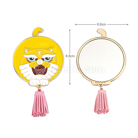 客製化老虎合金鏡子禮品