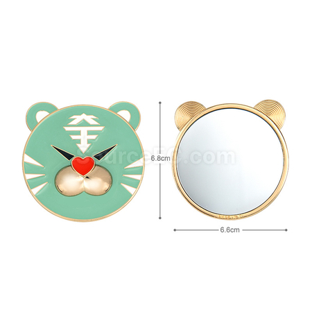 客製化老虎合金鏡子禮品